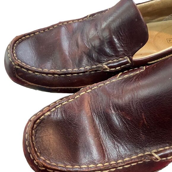 Sperry Top Sider Men Size 9.5 M Leather Driving Loafer Shoe Rubber Sole CH196 main image 11